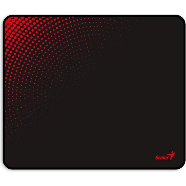 Tappetino Per Mouse G-Pad 230S, In Tessuto, Nero/Rosso, 2,5 Mm, Genius-image