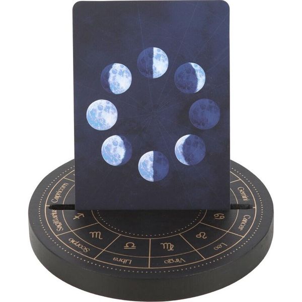 Something Different - Portacarte Per Tarocchi "Ruota Astrologica"" SD6259 (Taglia Unica) (Nero)"-image