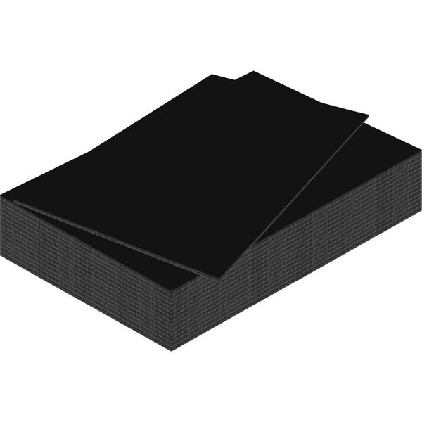 Kangaro K-0073-105 Kangaro Pannello In Schiuma, 500 X 700 Mm, Spessore: 3 Mm, Nero-image
