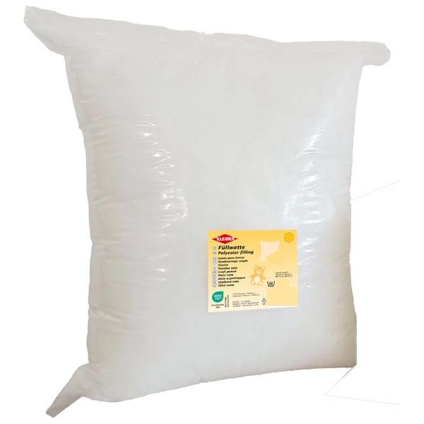 Kleiber 93463 Kleiber Ovatta Artigianale / Ovatta Di Riempimento, Bianco Grezzo, Contenuto: 1 Kg-image