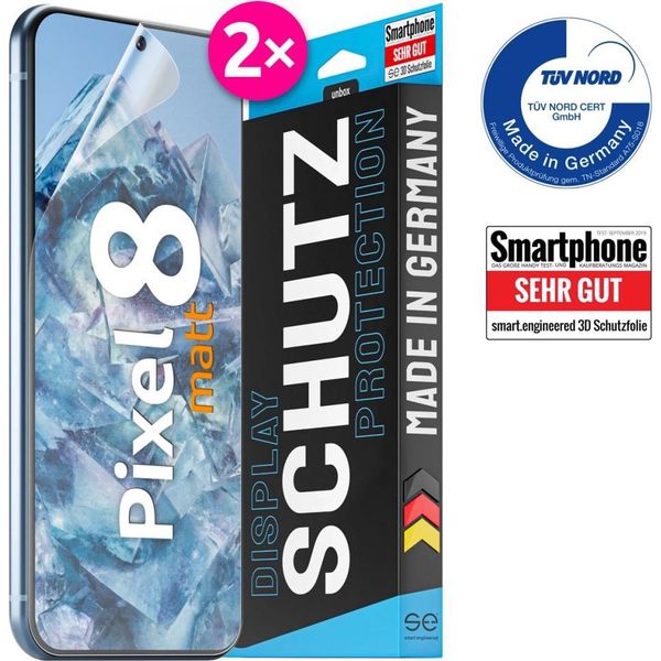 Smart Engineered SE0-F0102-0430-23-M 3D Screen Protector Google Pixel 8 Clear-image