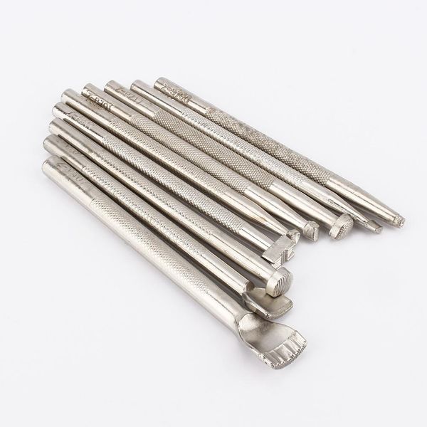 Strumenti Per La Lavorazione Del Cuoio, Strumenti Per La Produzione Di Selle, Strumenti Per L'intaglio Del Cuoio, Strumenti Per L'intaglio Del Cuoio, Set Per La Lavorazione Del Cuoio, Strumenti Per Il Cuoio In Metallo-image