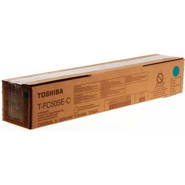 Toshiba T-FC505EC Cartuccia Toner 1 Pz Originale Ciano-image