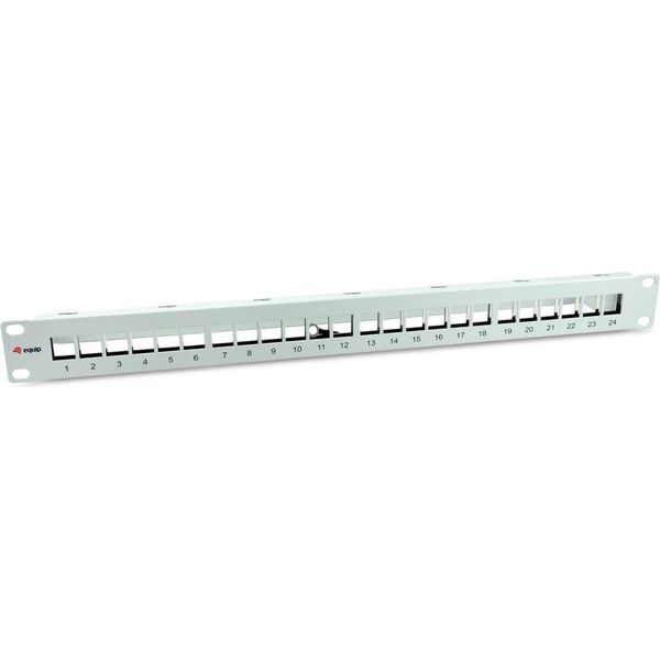 Equip 769326 Equip Patchpanel 24X Cat6A 19" Ftp 1HE Keystone Montage Ws"-image