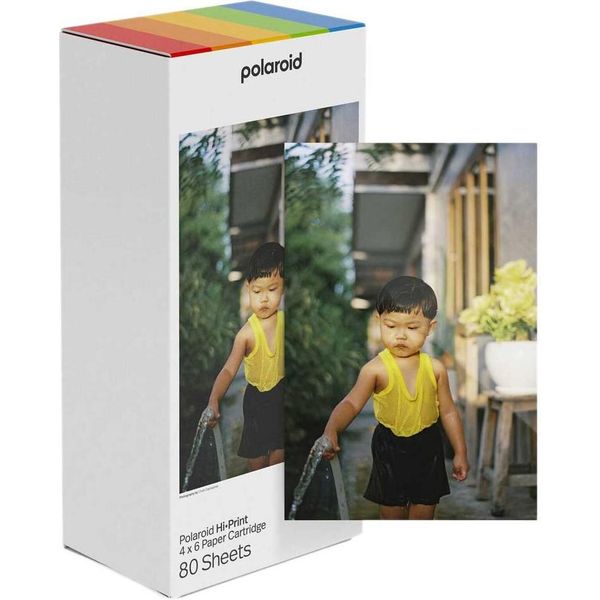 Polaroid 6551 Carta Fotografica Hi Print 4X6 80 Pellicole-image