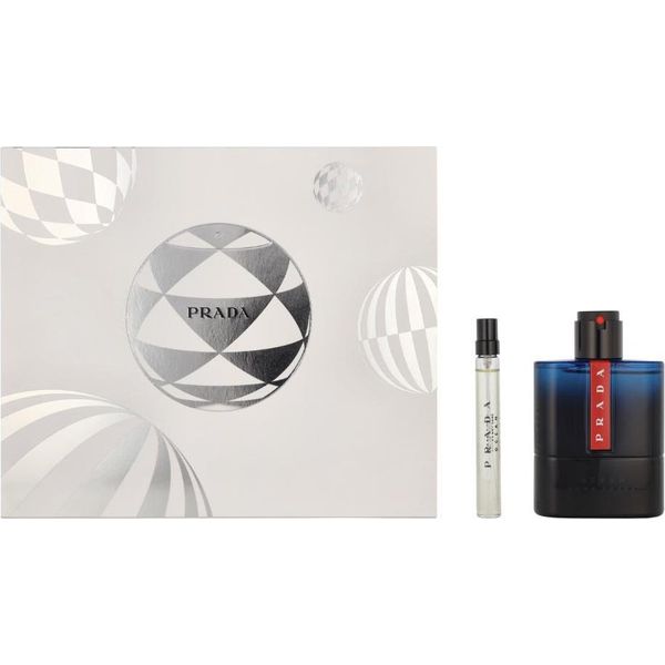 Prada Luna Rossa Ocean Edt Spray 100 Ml + Edt 10 Ml Nav24 Set-image
