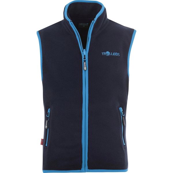 Trollkids Kids Arendal Gilet Gilet Ragazzi Navy 134-110 Taglia 92-image