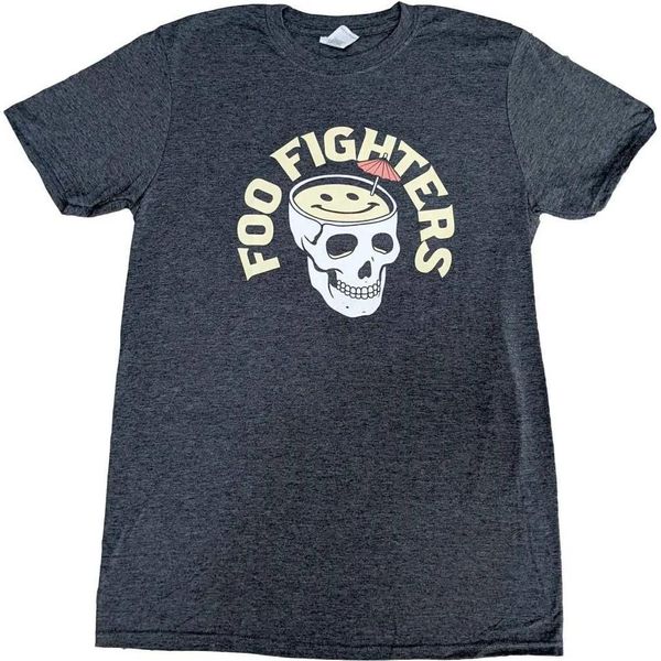 Foo Fighters - Maglietta Uomo/Donna Unisex RO4431 (Xl) (Grigio)-image