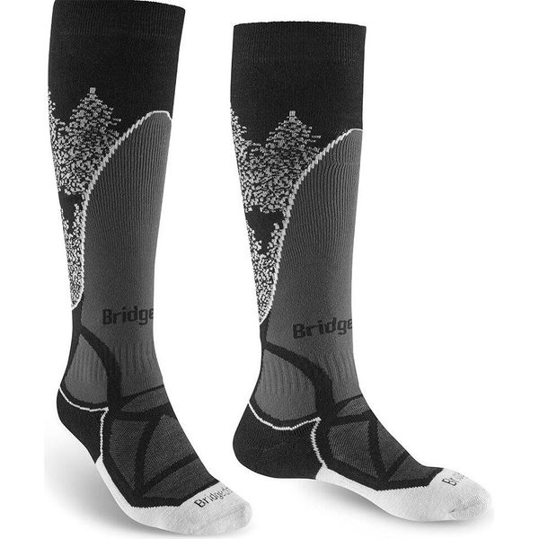 Bridgedale Midweight Lange Socken Grau Eu 38-40 Frau Grau Eu 38-40-image