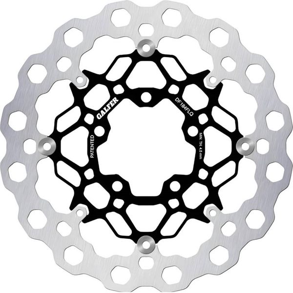 Disco Freno Galfer DF184FLQ Cubiq® Flottante Anteriore 300X5Mm (2 Necessari) Per Kawasaki Z Sx Kle Versys En S Vulcan Klz ZX-10R Abs ER-6 N F 600 - 1000 Anno 2004 - 2020-image
