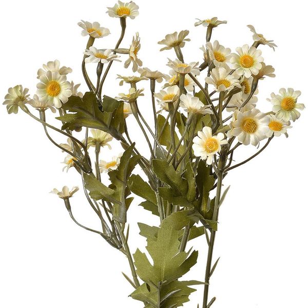 Fiore Artificiale Clayre & Eef 60 Cm Plastica Bianca-image