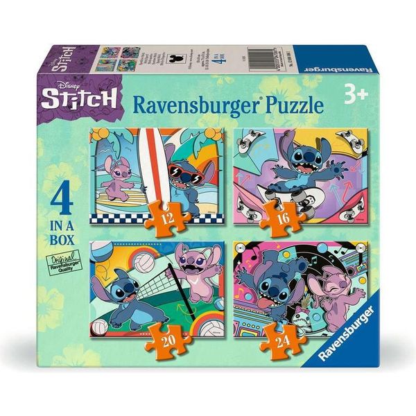 Puzzle Rav 4In1 Disney Stitch 04106-image