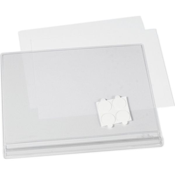 Durable Busta Impermeabile A5 Adesiva, 5 Pezzi, Trasparente, 505719-image