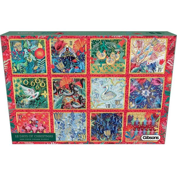 Gibsons Puzzle 12 Giorni Di Natale - 1000 Pezzi - Puzzle Di Natale-image