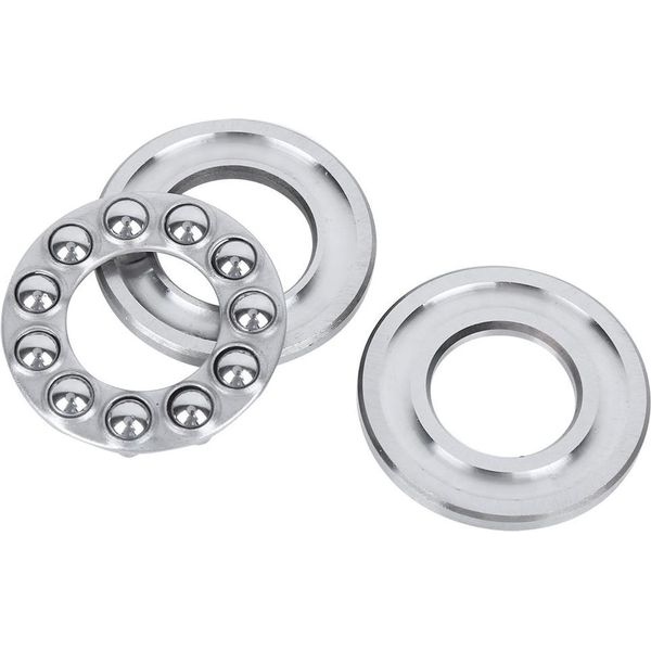5Pcs 51204 Assiale Palla Cuscinetto Reggispinta Piano Pressione Singola Colonna Rotolamento Accessori Industriali-image