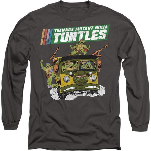 Teenage Mutant Ninja Turtles - Maglietta Uomo/Donna Unisex TV10731 (M) (Charcoal)-image
