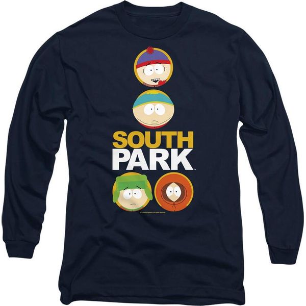 South Park - Maglietta Uomo/Donna Unisex TV11115 (Xxl) (Blu Navy)-image