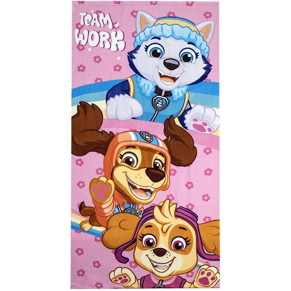 Paw Patrol Telo Da Bagno Telo Da Spiaggia Bambini Ragazze Skye-image