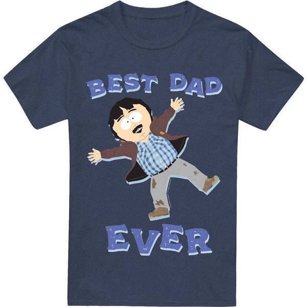 South Park - Maglietta "Best Dad Ever"" Per Uomo/Donna Unisex - Festa Del Papà TV15373 (3XL) (Blu Navy)"-image