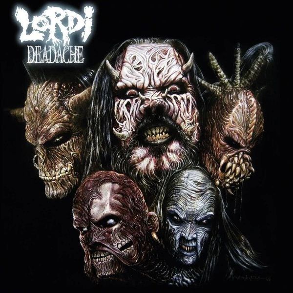 Lordi - Deadache (Blue & White Marbled Coloured) (180 G) (Gatefold Sleeve) (Lp)-image