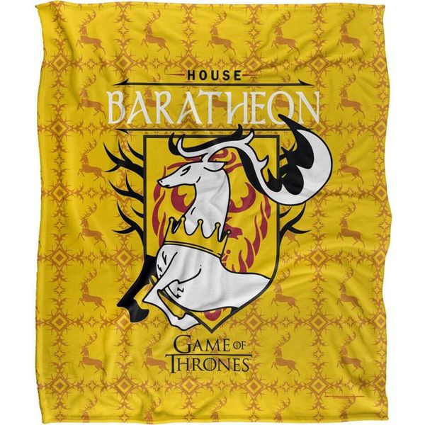 Game Of Thrones - Coperta "Casa Baratheon"" TV18479 (Taglia Unica) (Colorato)"-image