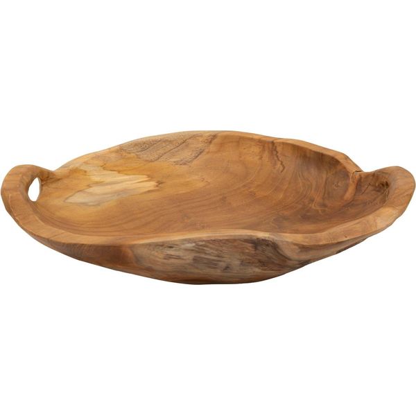 Mauro Ferretti Ciotola Decorativa Wahan 42X36X7 Cm Marrone-image