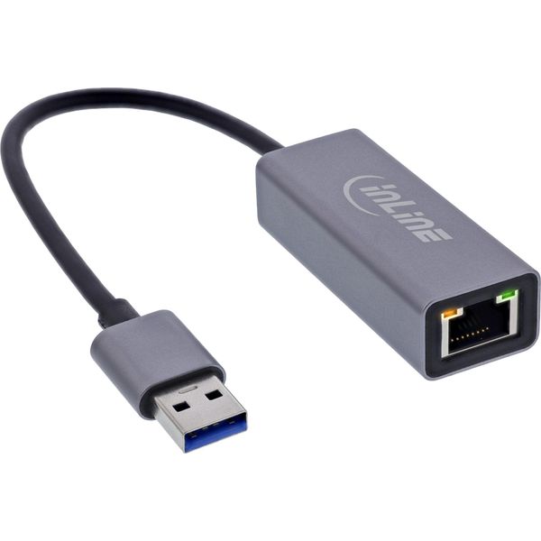Cavo Adattatore Di Rete Inline® Usb 3.2, Da USB-A A Rete RJ45 Gigabit-image