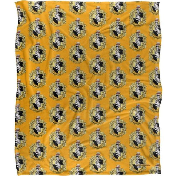Harry Potter - Coperta "Tassorosso"", Stampa Ripetuta TV18578 (Taglia Unica) (Colorato)"-image