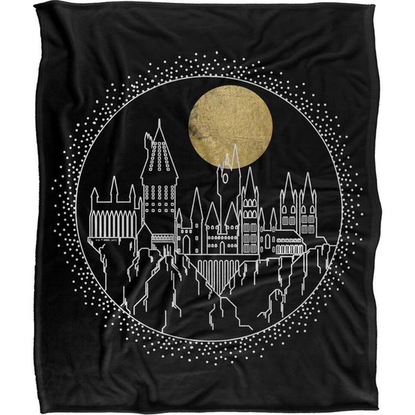 Harry Potter - Coperta "Hogwarts"", Sagoma TV18582 (Taglia Unica) (Colorato)"-image