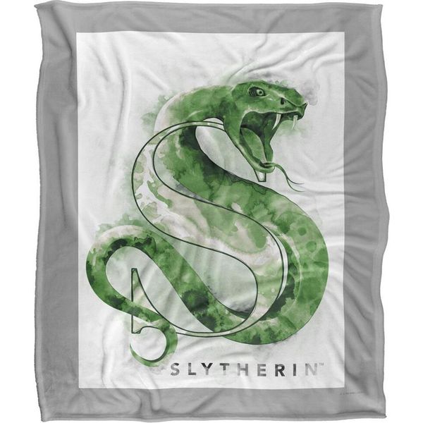 Harry Potter - Coperta "Serpeverde"", Schizzi D'inchiostro TV18565 (Taglia Unica) (Colorato)"-image