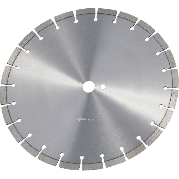 Succebuy Lama Da Taglio Diamantata Da 14 Pollici/350 Mm, Lama Da Taglio Per Calcestruzzo A Umido/Secco, Denti Piatti Da 0,47 Pollici/12 Mm, Foro Centrale Universale Da 1 Pollice/25,4 Mm, Per Calcestruzzo, Cemento, Piastrelle, Mattoni-image