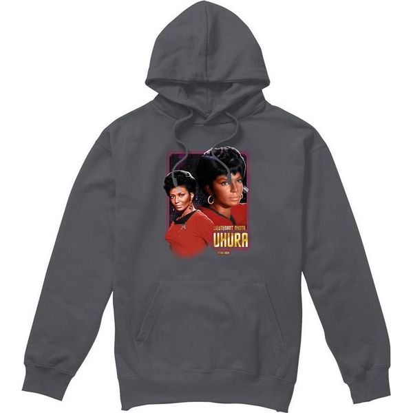 Star Trek - Felpa Con Cappuccio Da Uomo TV8381 (S) (Charcoal)-image