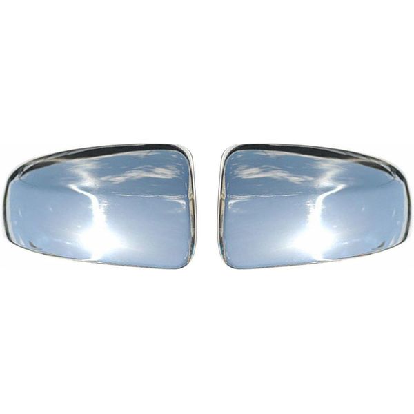 Calotte Specchietti Coprispecchietto Per Mercedes Vito W639 2010-2014 Cromo Abs Argento-image