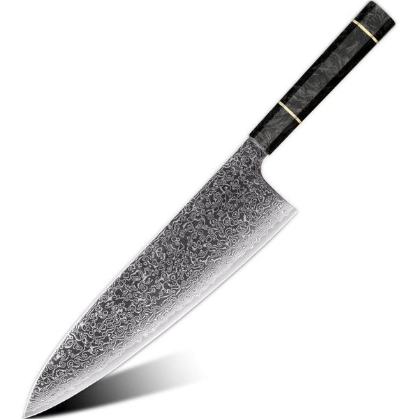 Coltello Da Cucina In Damasco TS-37446 - Big Chef/Nero KP37446-image