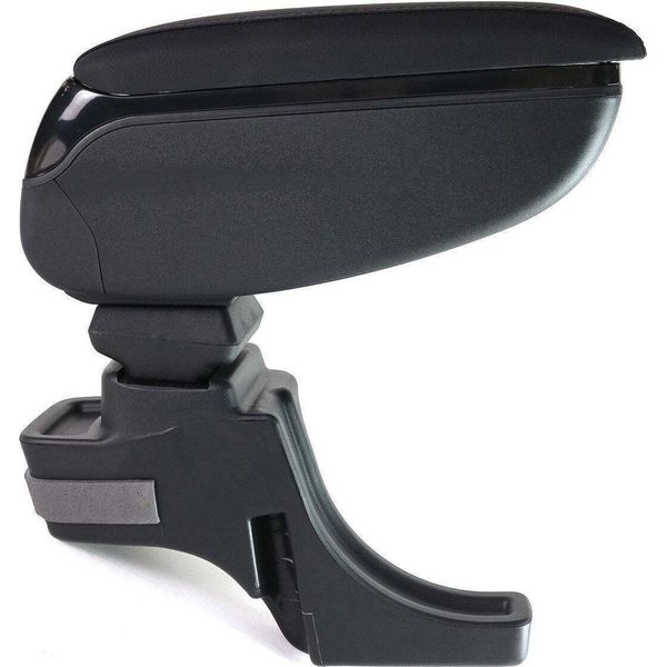 Bracciolo Centrale Per Ford Transit Courier 2014-2024 Finto Cuoio Abs Nero-image
