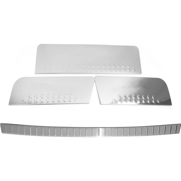Set Di Protezione Della Soglia Di Carico Per Mercedes Sprinter W906 2006-2018 Cromato-image