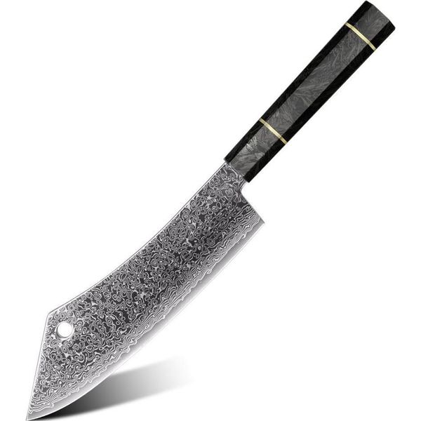 Coltello Da Cucina Damasco TS-37454 - Mannaia/Nero KP37454-image