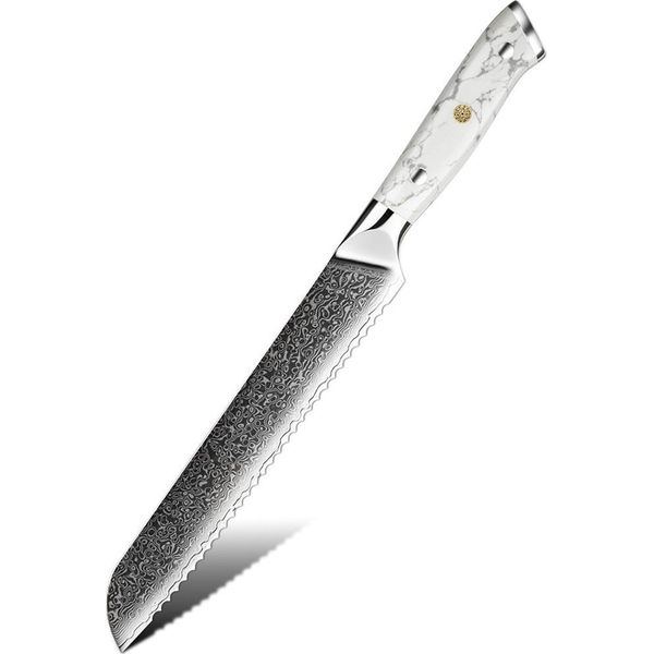 Coltello Da Cucina Damasco Zayoku-Pane/Bianco KP37516-image