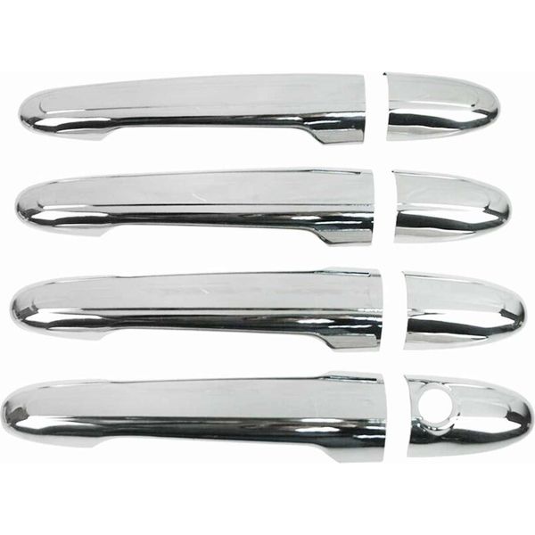 Maniglia Cromata Per Mercedes Sprinter 2006-2018 4 Porte In Acciaio Inox 8X-image