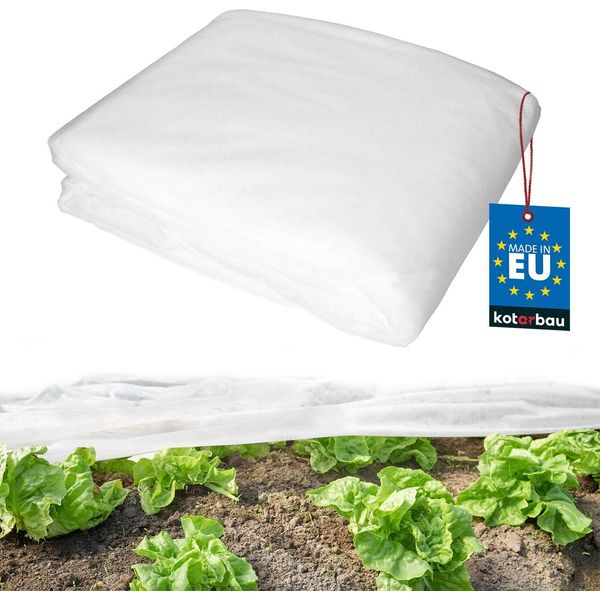 Kotarbau® Vello Per Erbacce 1,6X5M Vello Per Piante 50 G/M² Pp Bianco Vello Per Erbacce Da Giardino Telaio A Freddo Vello Protezione Dal Gelo Piante Crescita Vello Invernale Vello Copertura Vello Foglio Telaio A Freddo Giardino Foglio-image