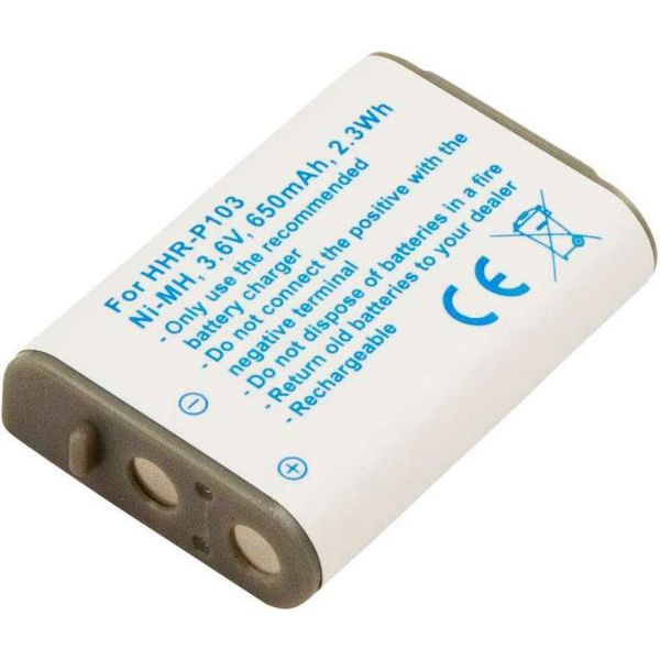 Avizar, Batteria Del Telefono Panasonic KX-TCA255 Nimh 3,6V 650Mah,-image