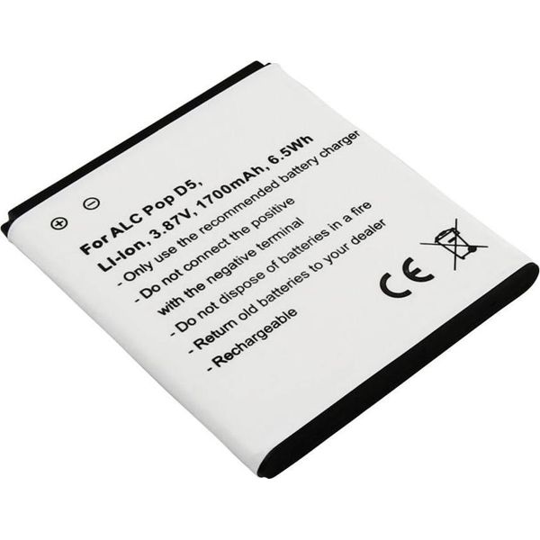 Avizar, Batteria Di Ricambio Alcatel Pop D5 OT-5038 Li-Ion 3,87V 1700Mah,-image