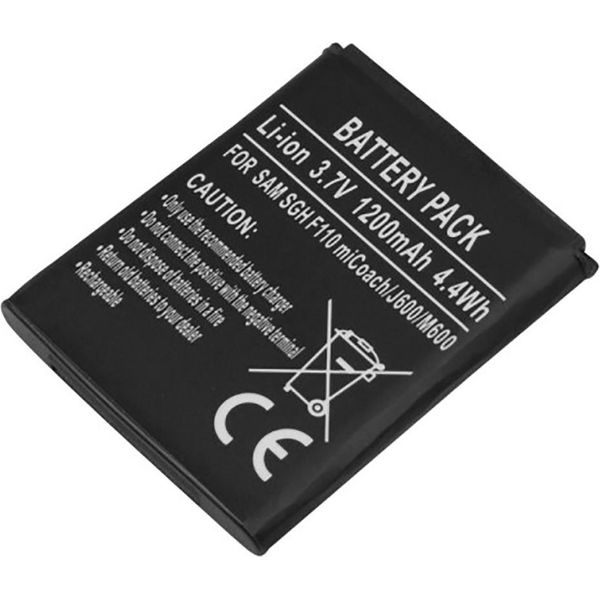 Avizar, Batteria Agli Ioni Di Litio 3,7 V 1200Mah Per Samsung Sgh F110/J600/M600 - Versatile,-image