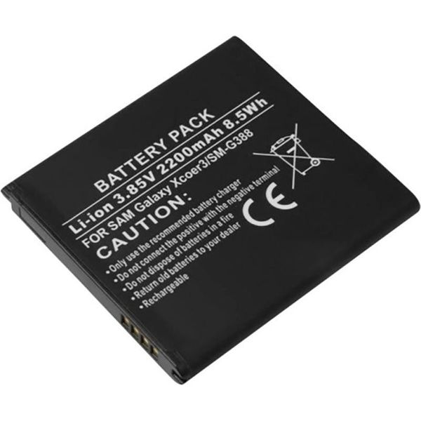 Avizar, Batteria Agli Ioni Di Litio Da 3,85V 2200Mah Galaxy Xcover SM-G388 - Resistenza Extra,-image