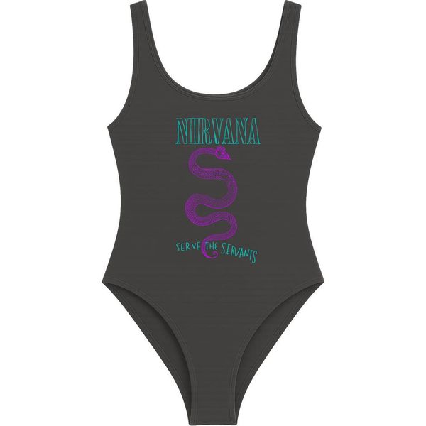 Amplified - Body "Serve The Serpents"" Da Donna GD2790 (L) (Charcoal)"-image
