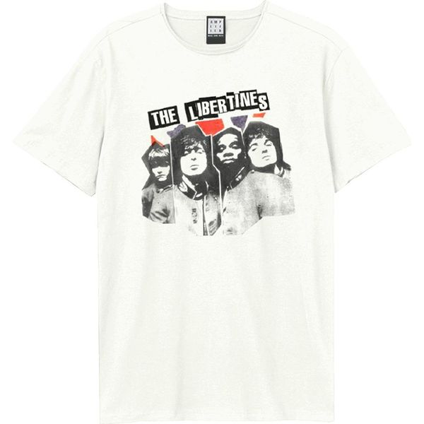 Amplified - Maglietta "Rip Flag Xerox"" Per Uomo/Donna Unisex GD2801 (S) (Bianco Sporco)"-image