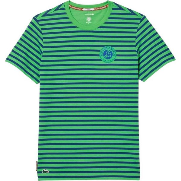 Lacoste - T-Shirt "Roland Garros Edition"" Extra Dry Per Uomo/Donna Unisex GT4717 (Xs) (Blu)"-image