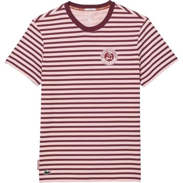 Lacoste - T-Shirt "Roland Garros Edition"" Extra Dry Per Uomo/Donna Unisex GT4717 (Xxs) (Rosa)"-image