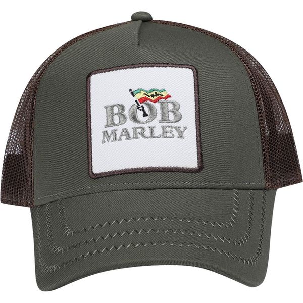 Amplified - Cappello Trucker GD2987 (Taglia Unica) (Verde/Nero)-image