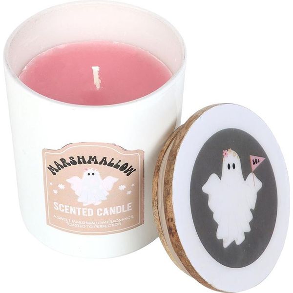 Something Different - Candela Profumata "Ghost Toasted"", Marshmallow SD10187 (Taglia Unica) (Rosa/Bianco)"-image